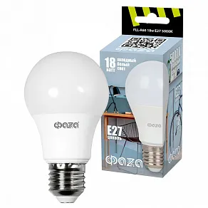 Лампа светодиодная Jazzway  E27 18Вт 5000K FLL- A60 18w E27 5000K