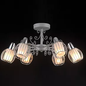 Люстра на штанге Natali Kovaltseva Oslo OSLO 81041-6C STAIN GRAY