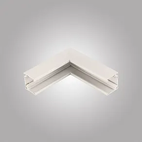 Соединитель угловой внутренний для треков накладных AM-Group  MAGNET AM504 WH