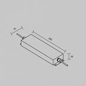 Блок питания с проводом Maytoni Led Strip  812006