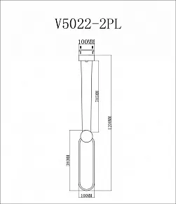 Подвесной светильник Moderli Store V5022-2PL