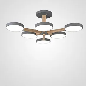 Люстра на штанге Imperiumloft TURNA Gray TURNA-B01