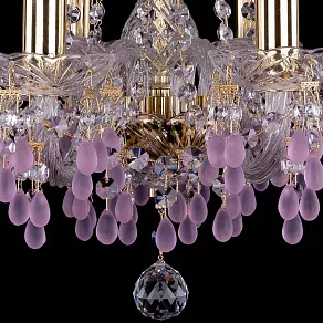 Подвесная люстра Bohemia Ivele Crystal 1410 1410/8/160/G/V7010