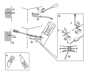 Светильник на штанге Globo Devian 34014W