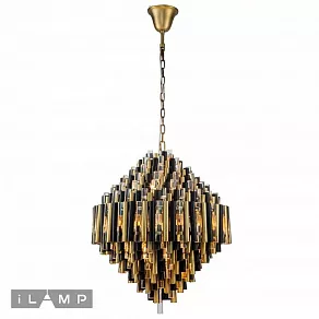 Подвесная люстра iLamp Tribeca 097D-12 MBR+BK