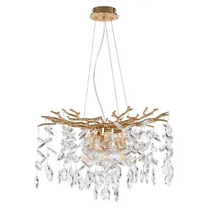 Подвесная люстра Arte Milano Веточка 230110.480.6.E14.D GD