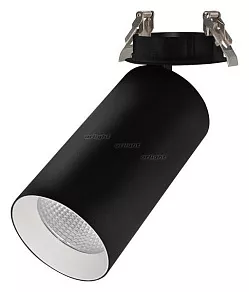 Спот Arlight SP-POLO-BUILT-R95-25W Warm3000 (BK-WH, 40 deg) 027343