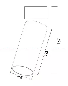 Накладной светильник Maytoni Focus LED C055CL-L12B3K