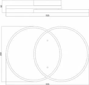 Накладной светильник Moderli Criteo V1060-CL