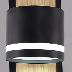 Бра Reluce 22540 22540-0.2-01 BK+WOOD