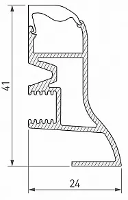 Профиль для плинтусов Arlight ARH-PLINTUS 026604