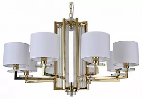 Подвесная люстра Newport 35400 35408+1/C gold без абажуров