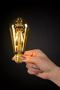 Лампа светодиодная Lucide St64 E27 5Вт 2700K 49068/05/62