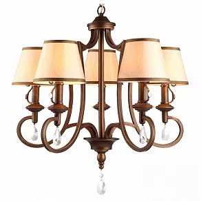 Подвесная люстра Arte Lamp Castello A6016LM-5BG