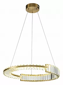 Подвесной светильник Indigo Frizzante 12015/1PL Brass