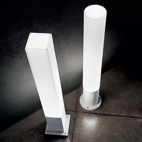 Наземный низкий светильник Ideal Lux Edo Outdoor EDO OUTDOOR PT1 SQUARE BIANCO
