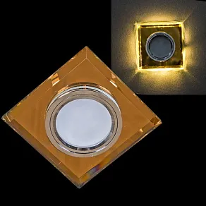 Встраиваемый светильник Reluce  16310-9.0-001LF MR16+LED3W TEA