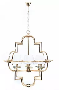 Подвесная люстра LUMINA DECO Baltimore LDP 8020-6 GD+WT