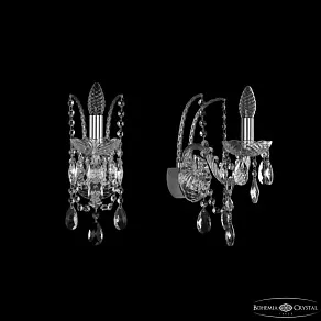 Бра Bohemia Ivele Crystal 1411 1411B/1/141 Ni