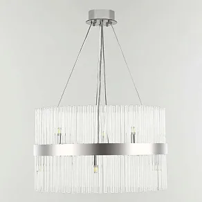 Подвесная люстра Arte Milano Бари 430110.500.10.G9.B1 CR