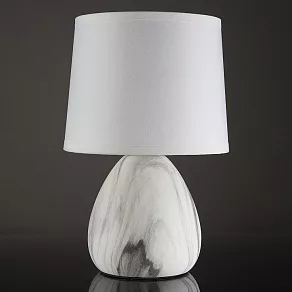 Настольная лампа декоративная Escada Marble 10163/L White