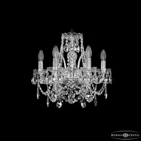 Подвесная люстра Bohemia Ivele Crystal 1411 1411/6/141 Ni