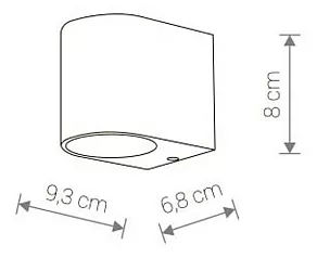 Накладной светильник Nowodvorski Nico 9518