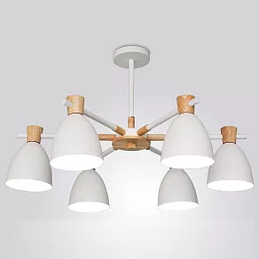 Люстра на штанге Imperiumloft Folke White FOLKE01