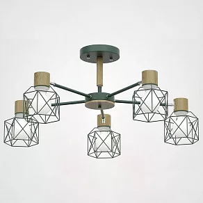 Люстра на штанге Imperiumloft Corf Green CORF-B01