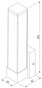 Светильник на штанге Elektrostandard Jimy MRL LED 1110