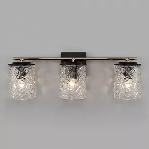 Бра Eurosvet Jackice 20095/3 черный/золото