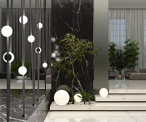 Накладной светильник Maytoni Luna TR125B-10W4K-B