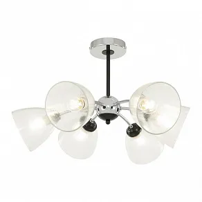 Люстра на штанге Arte Milano Napoli-329007 329007/3+3 CR.BK