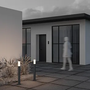 Наземный низкий светильник Maytoni Willis O418FL-01GR1