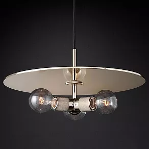 Подвесной светильник Imperiumloft Rh Utilitaire Disk Triple Pendant 40.2341