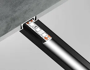 Профиль встраиваемый Ambrella Light GP GP1001BK/BK