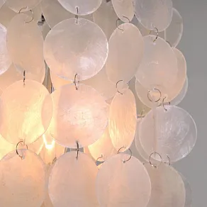 Подвесной светильник Eurosvet Sandra 60185/1 хром/перламутр