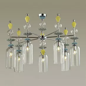 Люстра на штанге Odeon Light Bizet 4893/7C