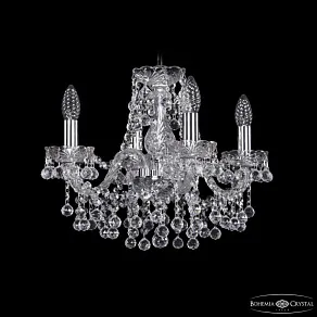 Подвесная люстра Bohemia Ivele Crystal 1409 1409/4/141 Ni