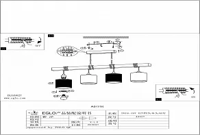 Подвесной светильник Eglo Townshend 2 49927