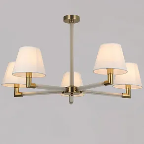 Люстра на штанге ILLUMICO BRASS IL0501-5P-79 BRASS