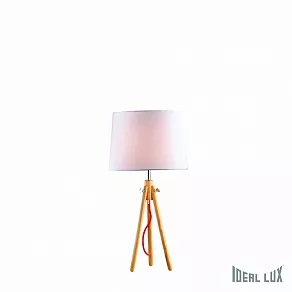 Настольная лампа декоративная Ideal Lux York YORK TL1 BIG WOOD