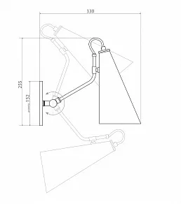 Бра Covali  WL-38030