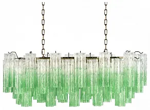 Подвесная люстра Loft it Murano 10580/1000R Clear green