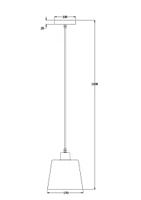 Люстра на штанге Freya Brillia FR5274CL-06G
