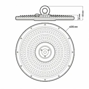 Накладной светильник Jazzway  PHB NLO 02 100w 5000K 90° IP65