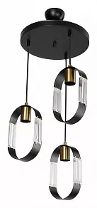 Подвесная люстра TopLight Matilda TL1643R-03BK