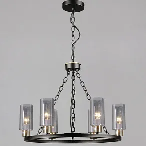 Подвесная люстра Reluce 3637 03637-0.4-06 BK+COP
