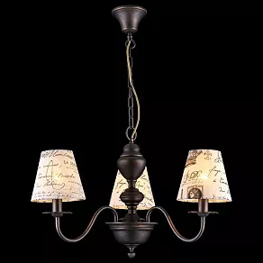 Подвесная люстра Natali Kovaltseva Toledo TOLEDO 11420/3C BROWN GOLD