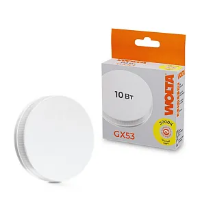 Лампа светодиодная Wolta  GX53 10Вт 3000K 25Y75R10GX53